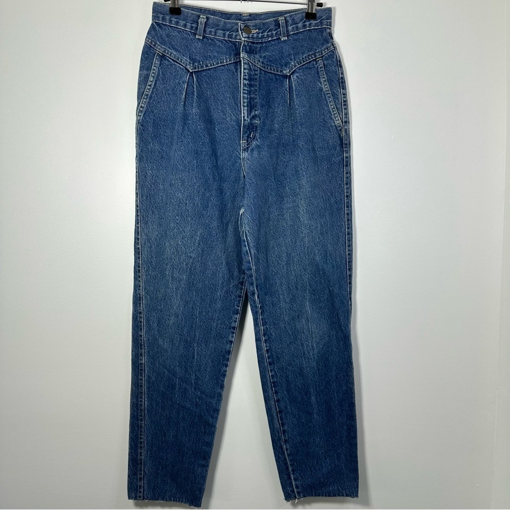 Chic Women’s Vintage 80s/90s High-Waisted Mom Jeans Size 13 L Made in USA